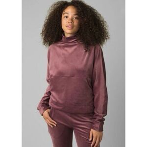 Prana Velour Phoenix Pullover Top Sweatshirt